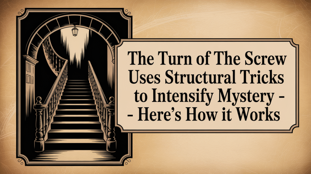 The Turn of the Screw Uses Structural Tricks to Intensify Mystery - Here’s How It Works