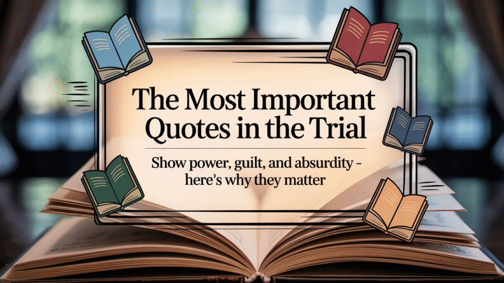 The Most Important Quotes in The Trial Show Power, Guilt, and Absurdity - Here’s Why They Matter