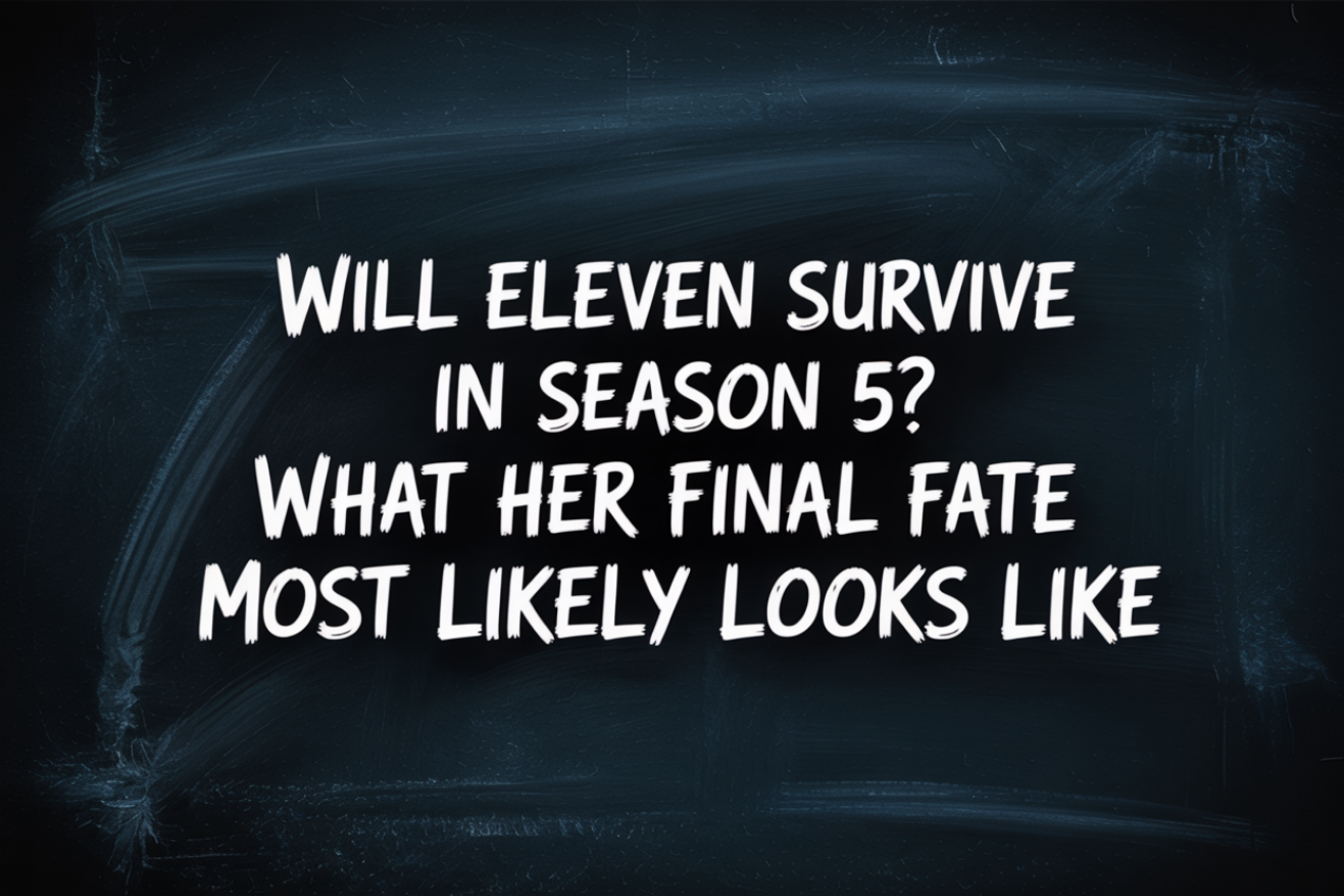 Will Eleven Survive in Season 5? What Her Final Fate Most Likely Looks Like