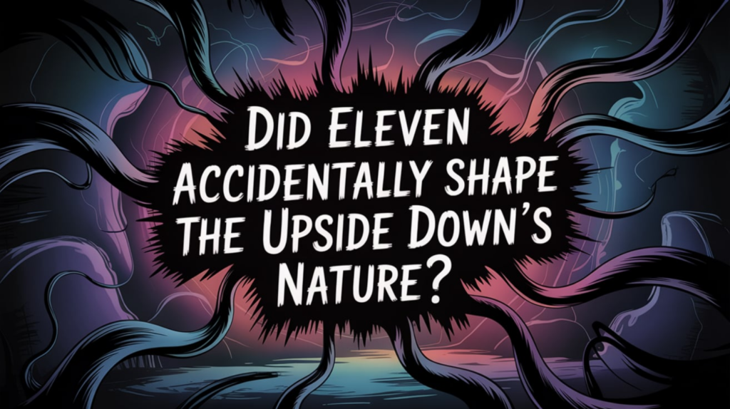 Did Eleven Accidentally Shape the Upside Down’s Nature?