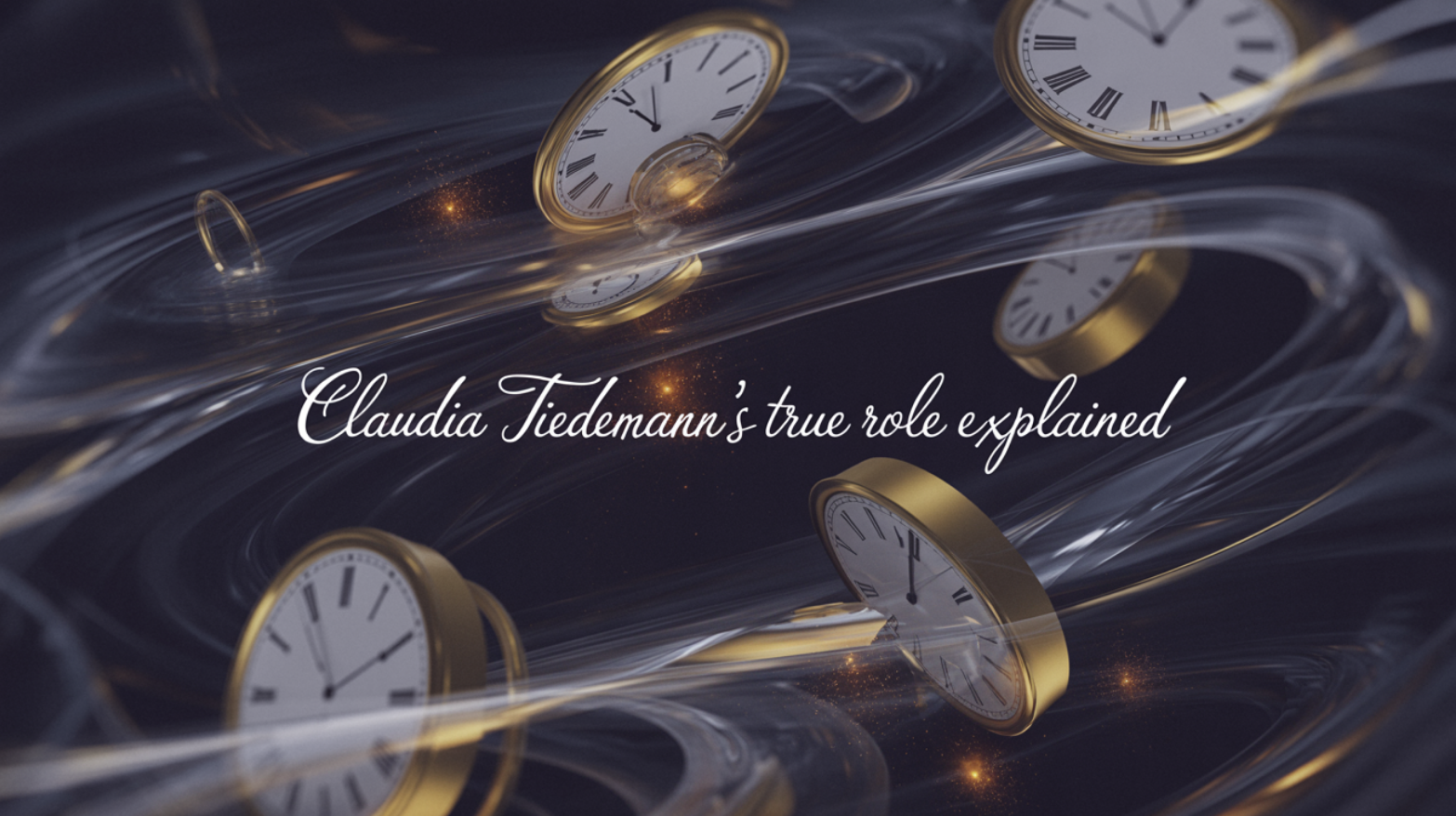 Claudia Tiedemann’s True Role Explained