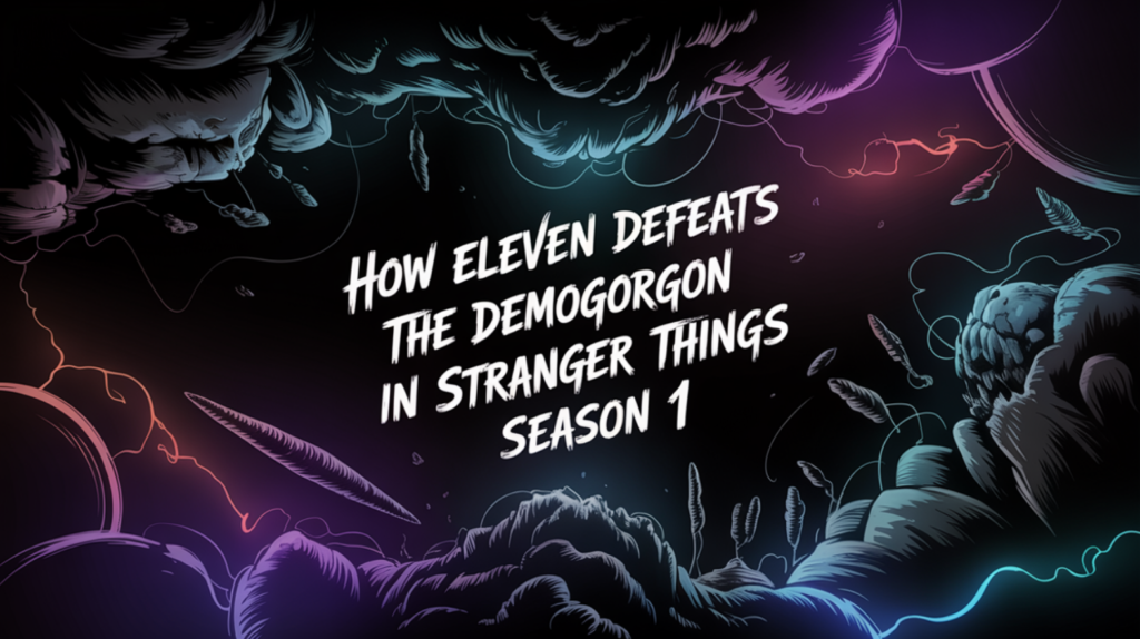How Eleven Defeats the Demogorgon in Stranger Things Season 1