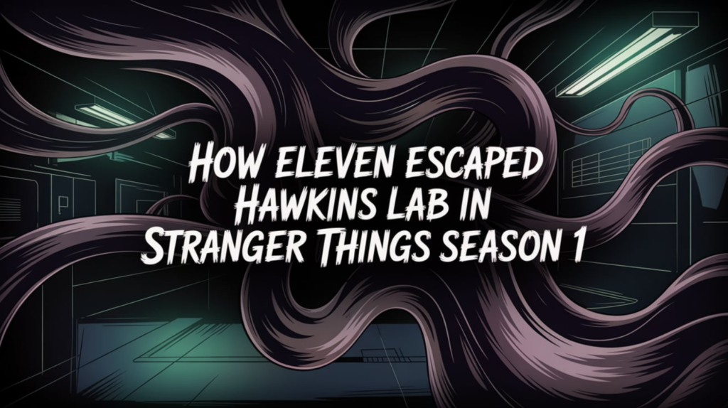 How Eleven Escaped Hawkins Lab in Stranger Things Season 1