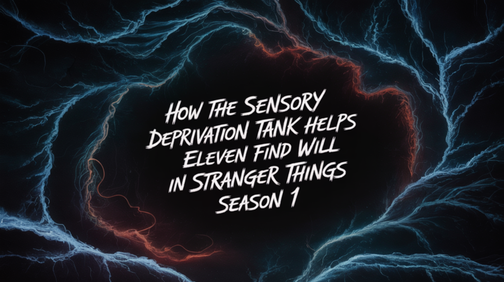 How the Sensory Deprivation Tank Helps Eleven Find Will in Stranger Things Season 1