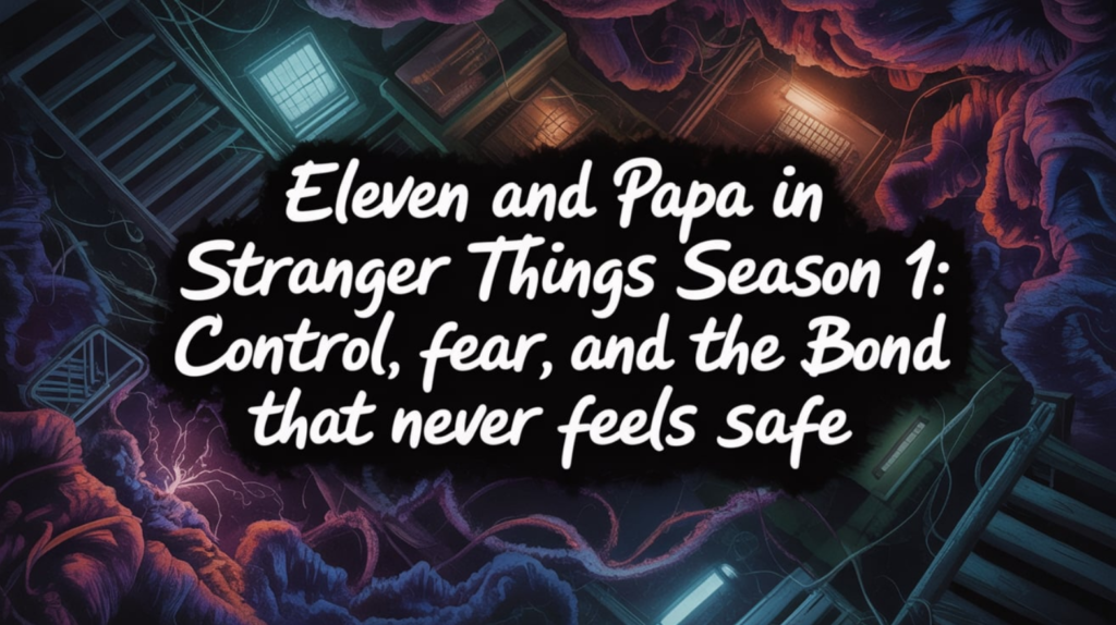 Eleven and Papa in Stranger Things Season 1: Control, Fear, and the Bond That Never Feels Safe