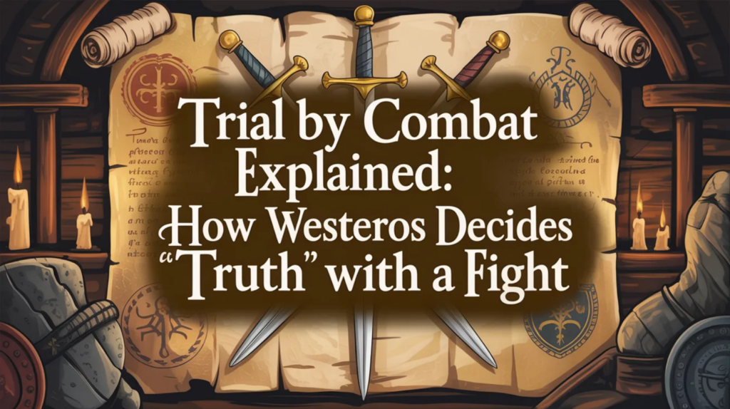 Trial by Combat Explained: How Westeros Decides “Truth” With a Fight (and What Makes the Trial of Seven Different)