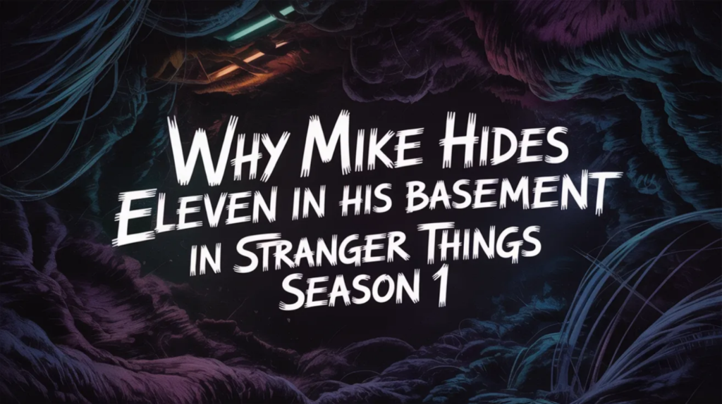 Why Mike Hides Eleven in His Basement in Stranger Things Season 1