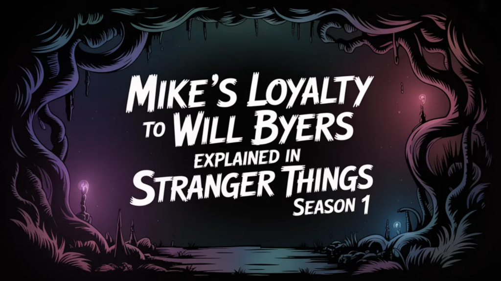 Mike’s Loyalty to Will Byers Explained in Stranger Things Season 1