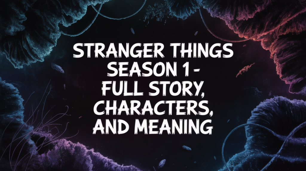 Stranger Things Season 1 - Full Story, Characters, and Meaning