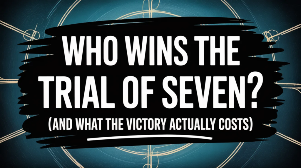 Who Wins the Trial of Seven? (And What the Victory Actually Costs)