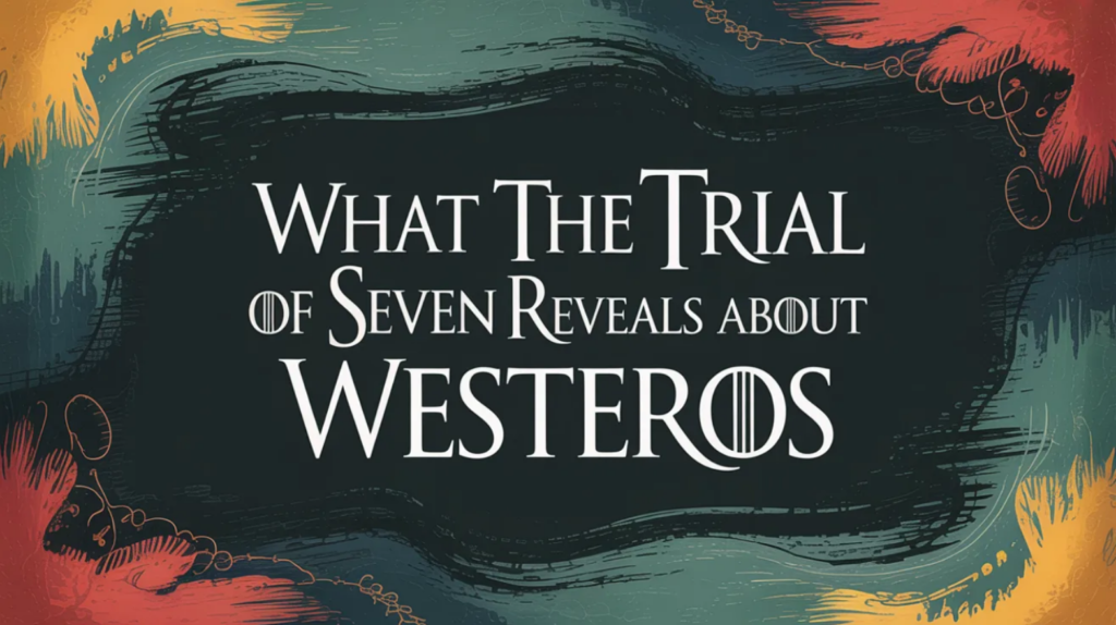 What the Trial of Seven Reveals About Westeros
